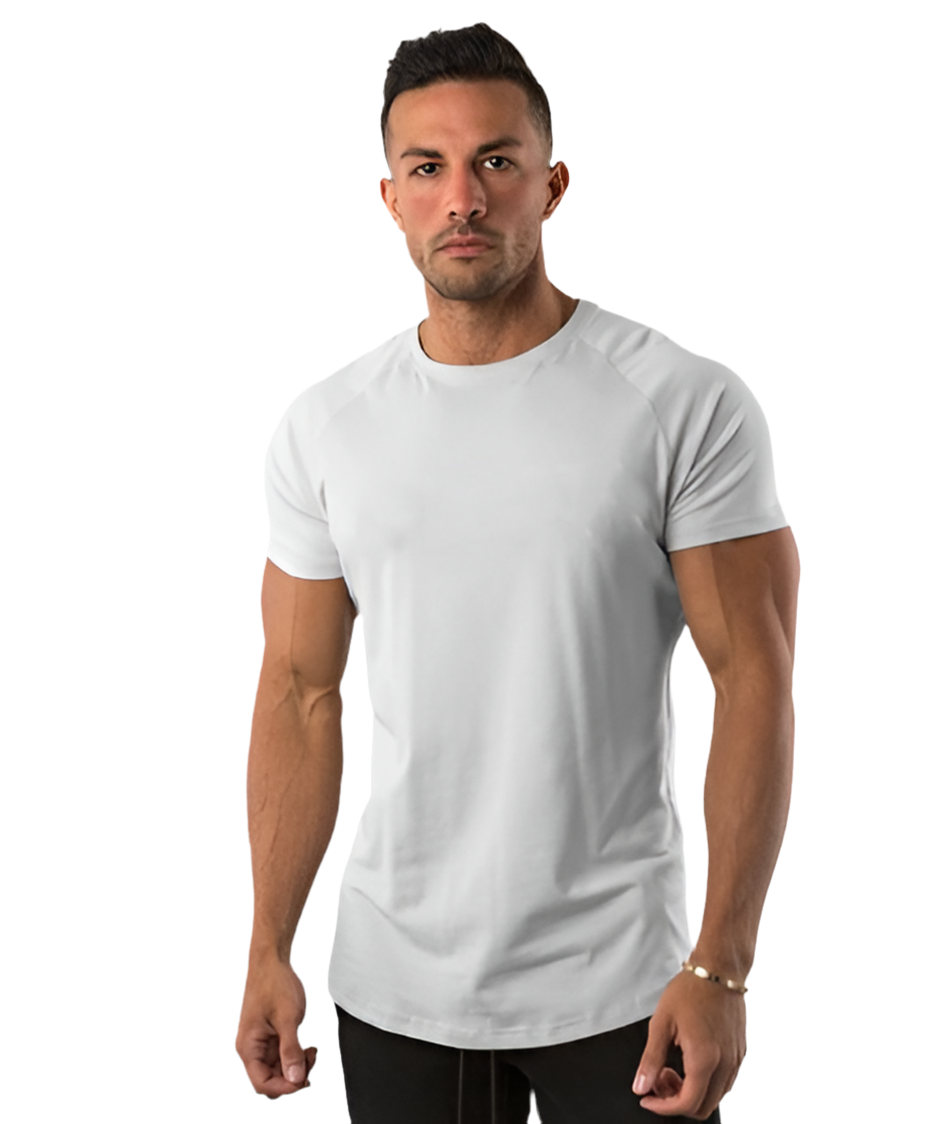 THE MUSCLE SHOP - BASIC GYM TEE The Muscle Shop